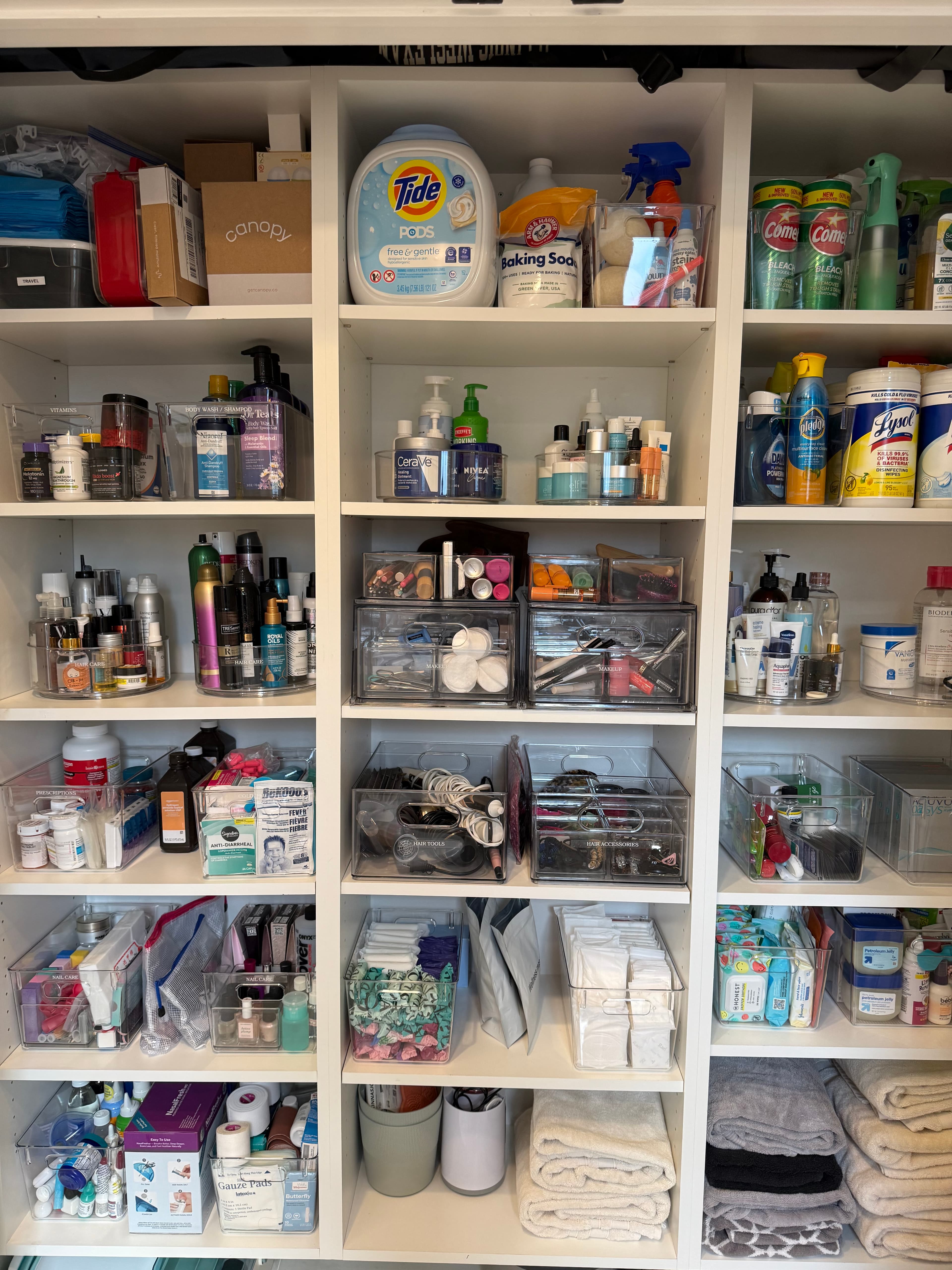 Organized bathroom space by Sorted Luxe
