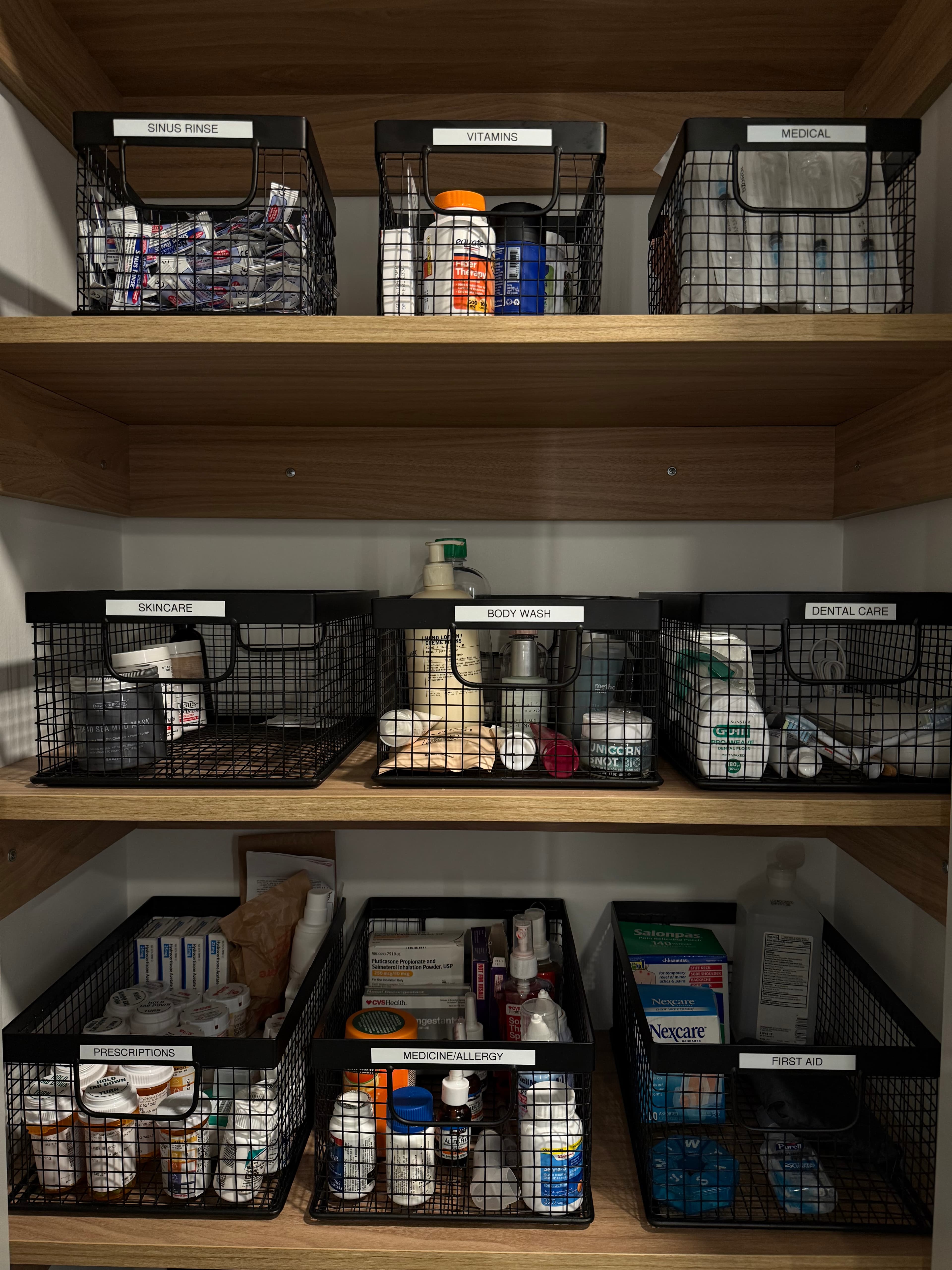Organized bathroom space by Sorted Luxe