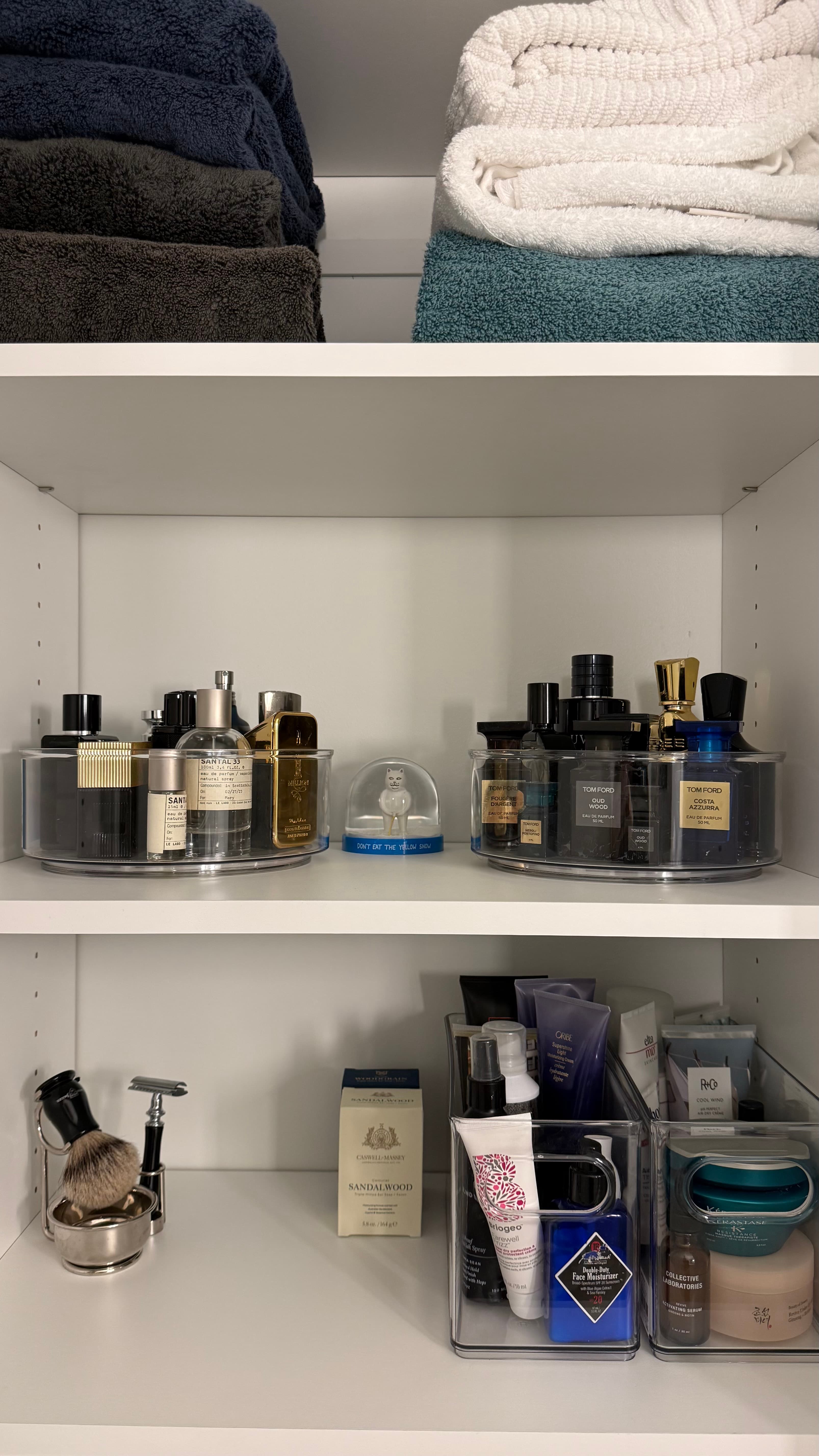 Organized bathroom space by Sorted Luxe