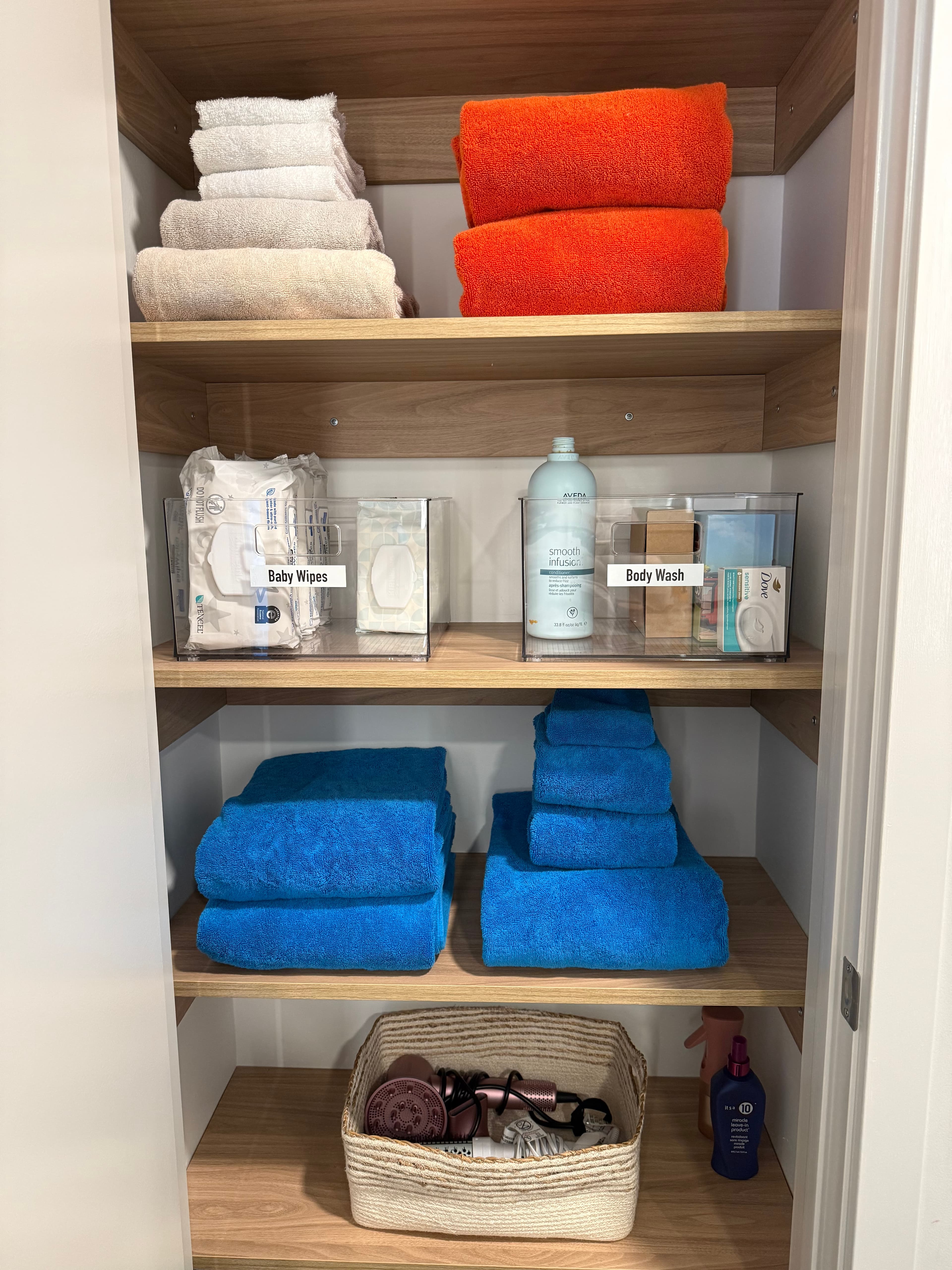 Organized bathroom space by Sorted Luxe