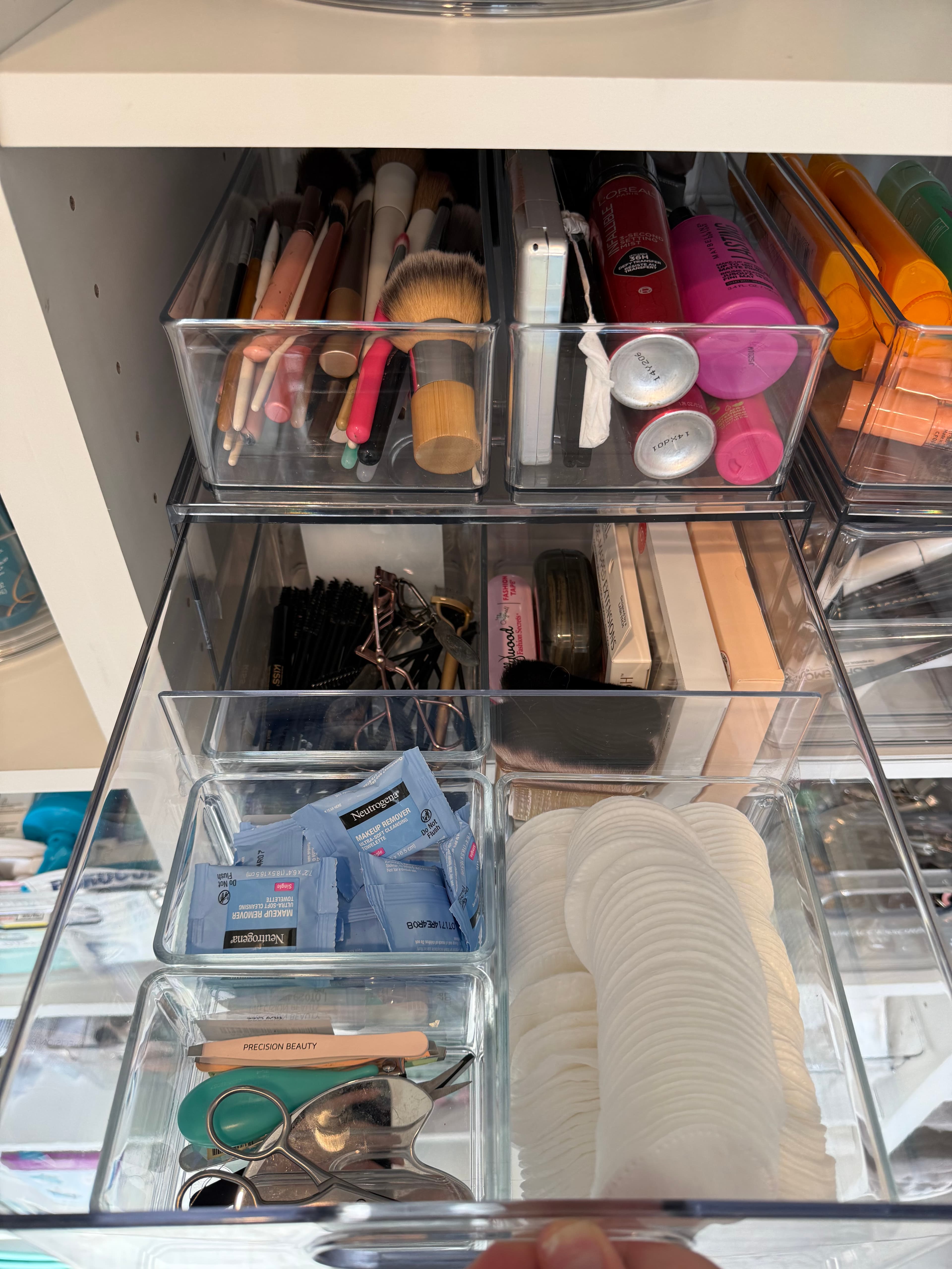 Organized bathroom space by Sorted Luxe