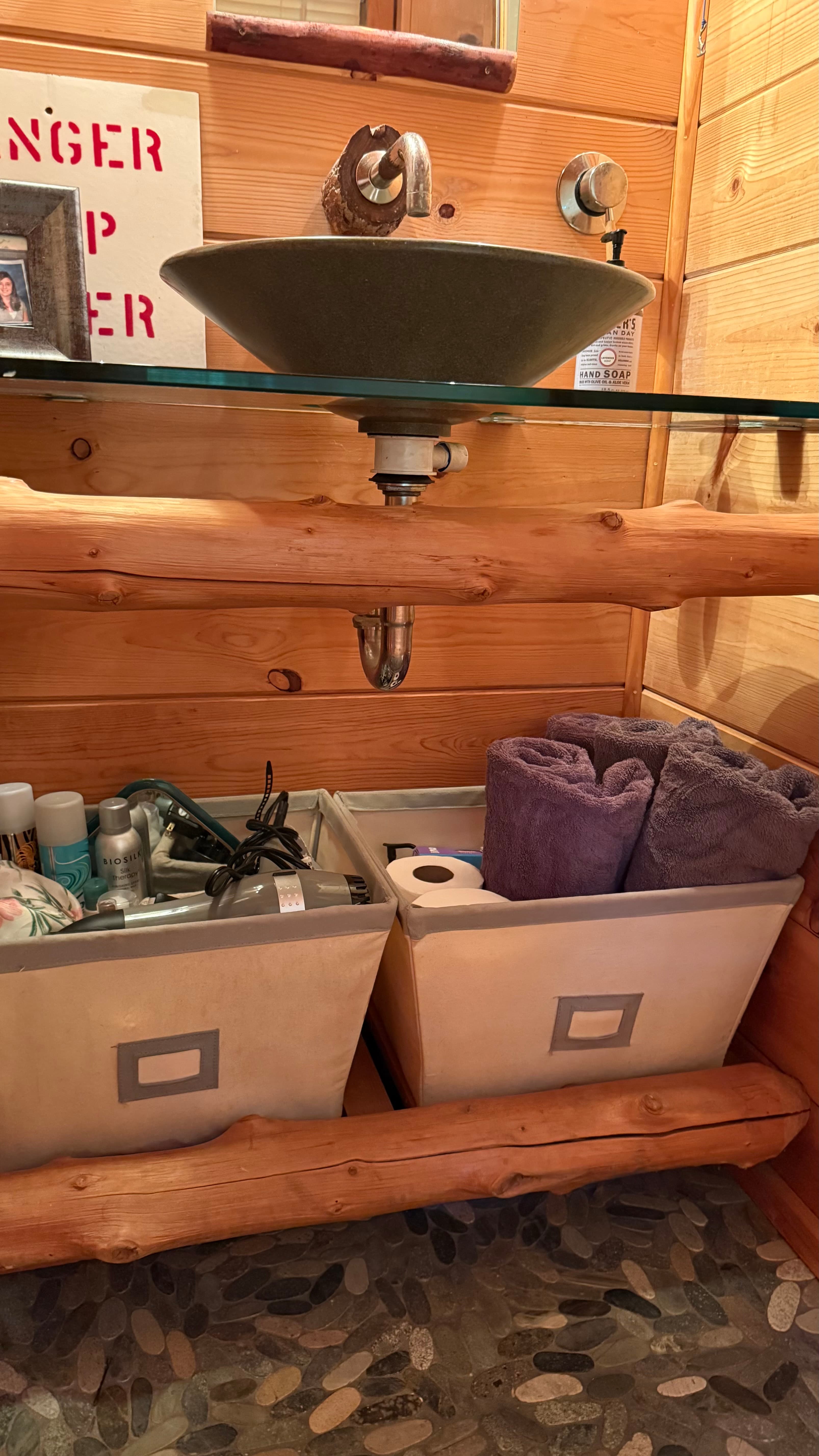 Organized bathroom space by Sorted Luxury Organizing