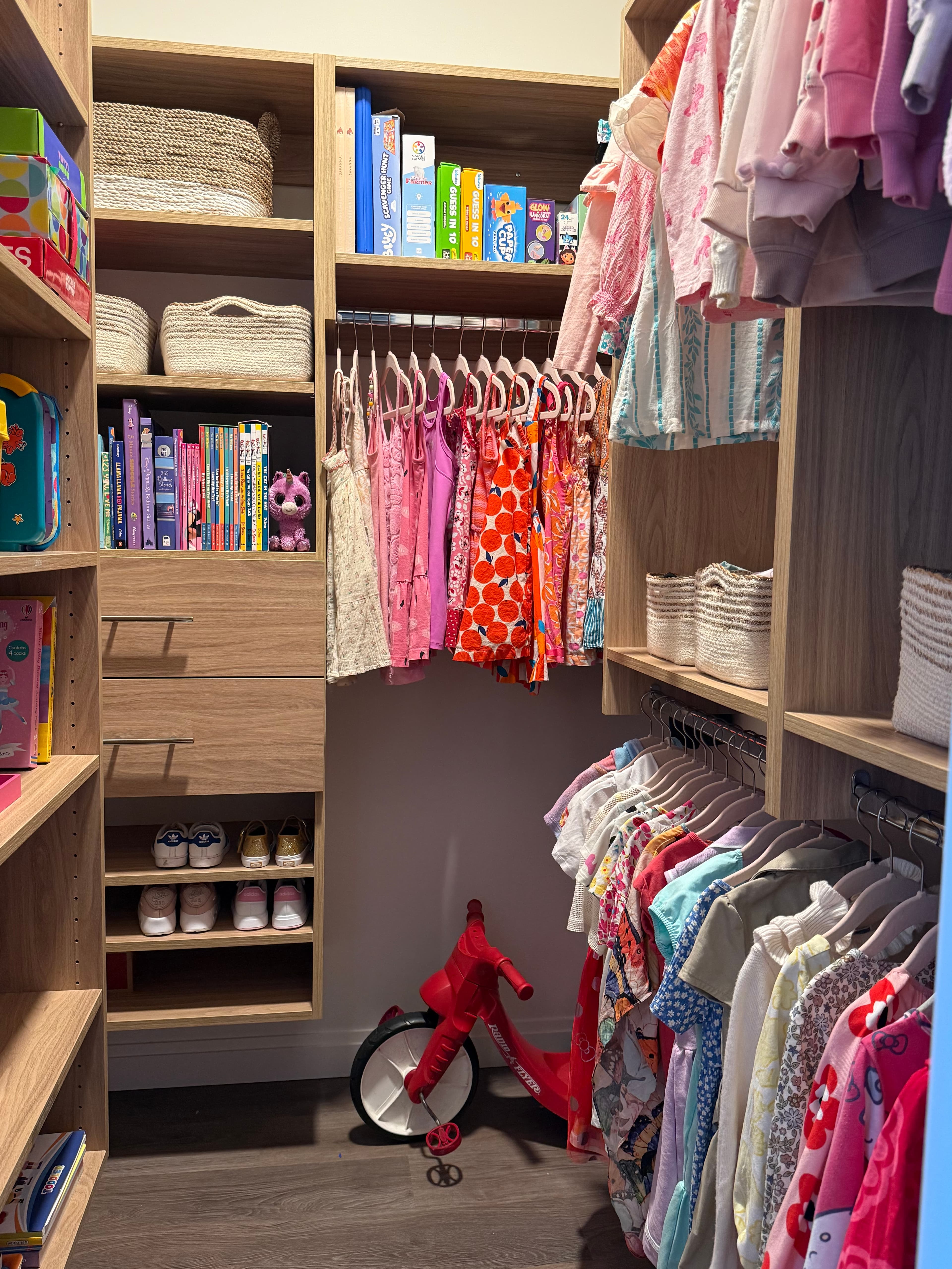 Organized closet space by Sorted Luxe