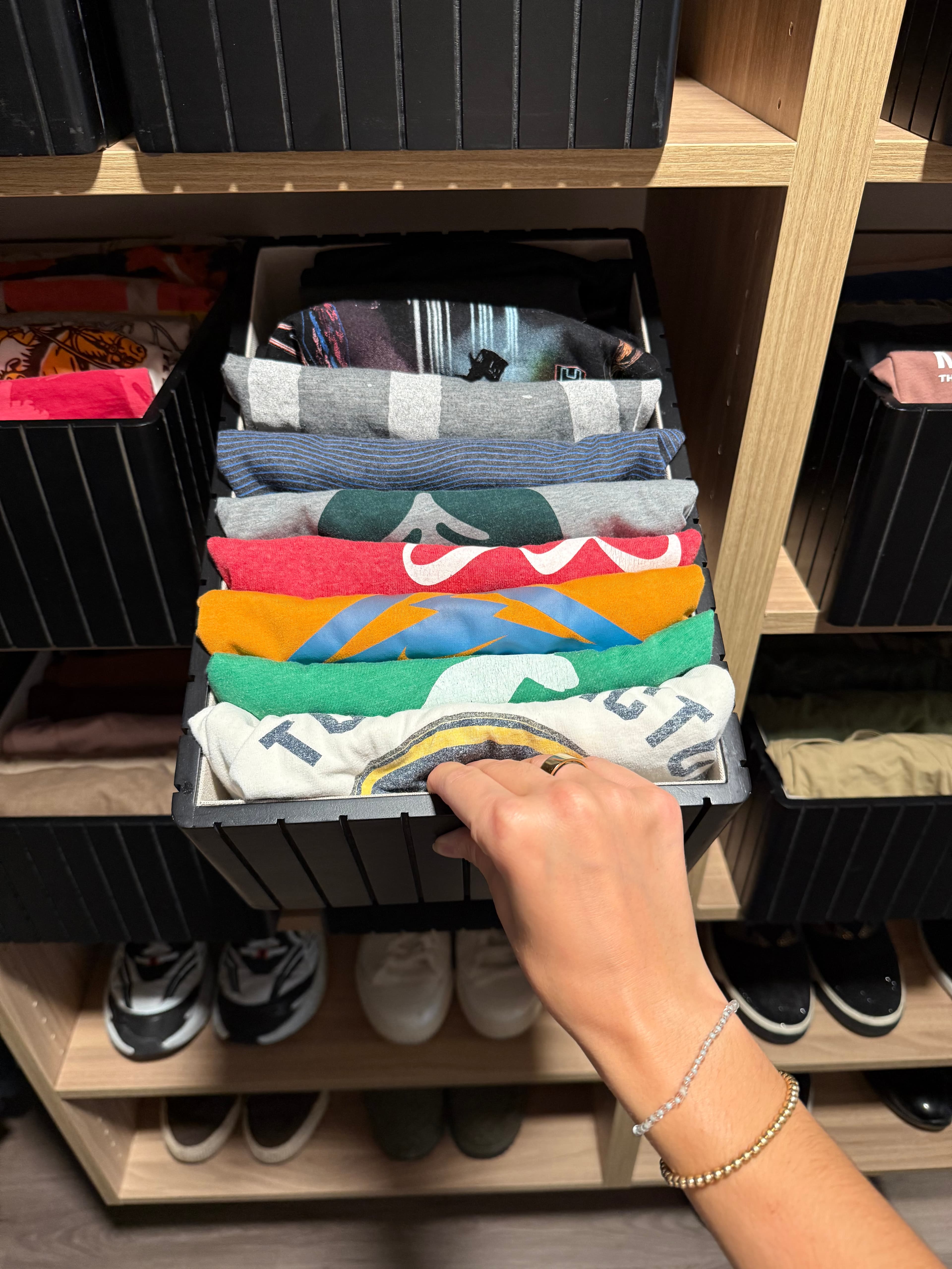 Organized closet space by Sorted Luxe