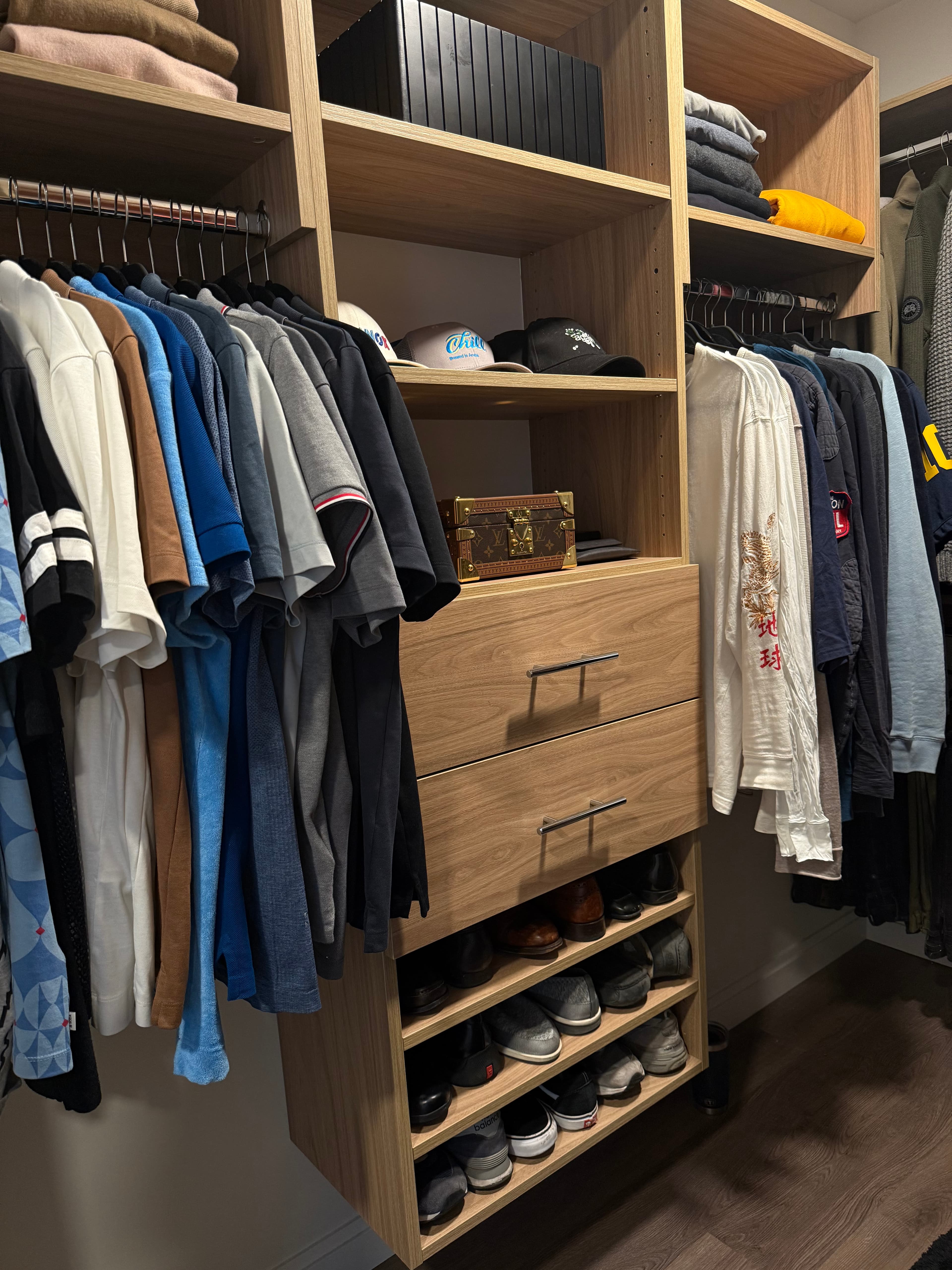 Organized closet space by Sorted Luxe