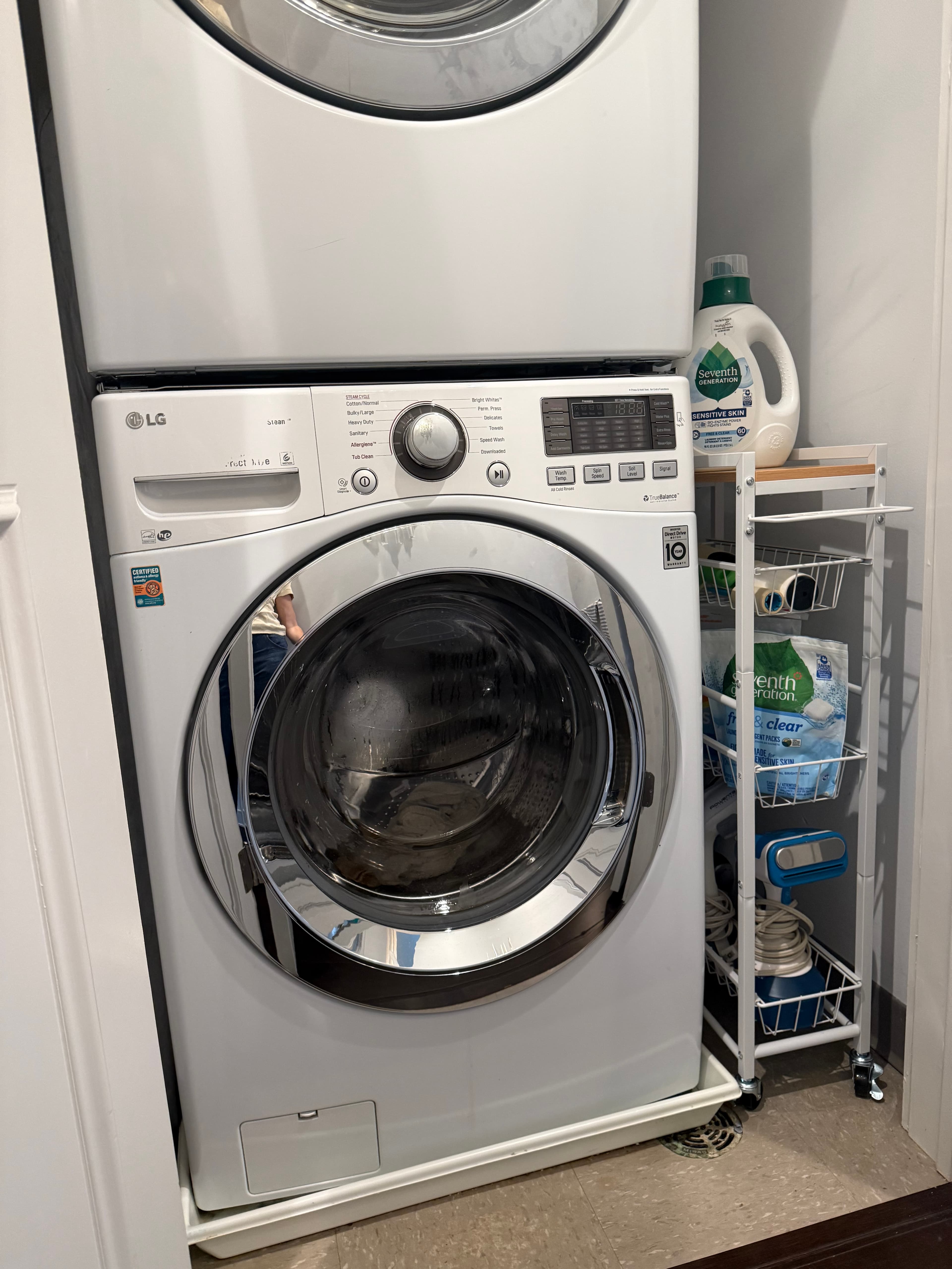 Organized laundry space by Sorted Luxe